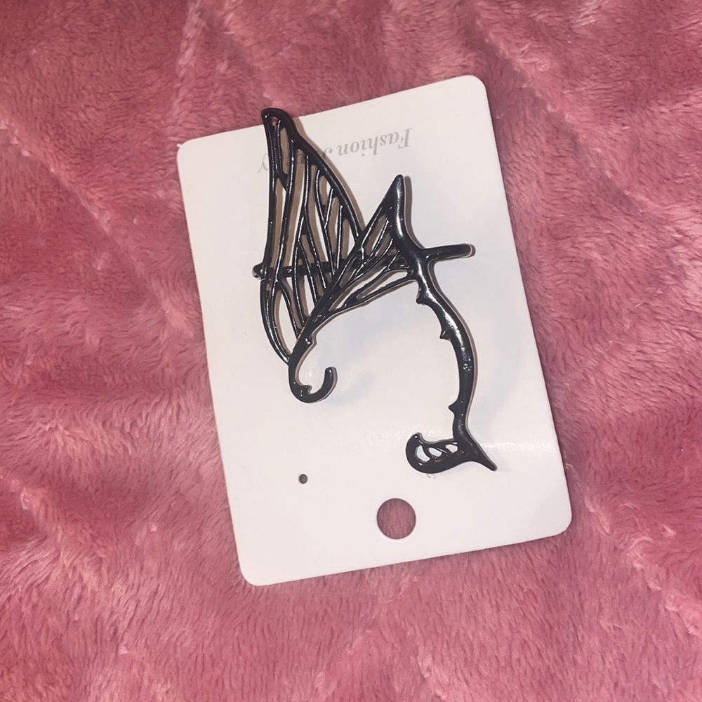 Butterfly earring cuff